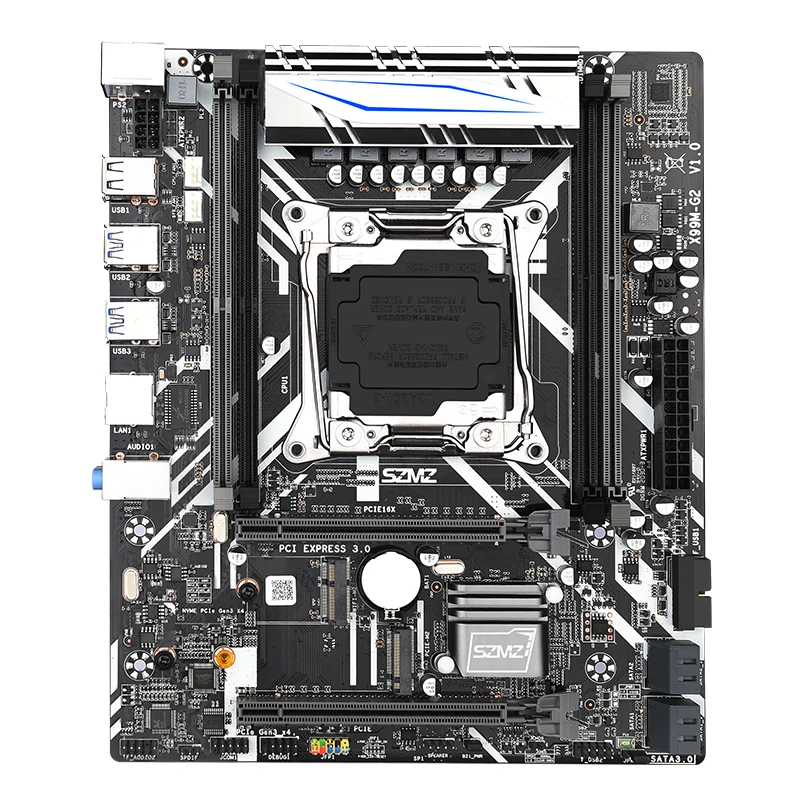 SZMZ X99M G2 LGA2011 V3 набор материнских плат с 2*8 ГБ = 16 Гб DDR4 2133 МГц ECC REG Оперативная память
