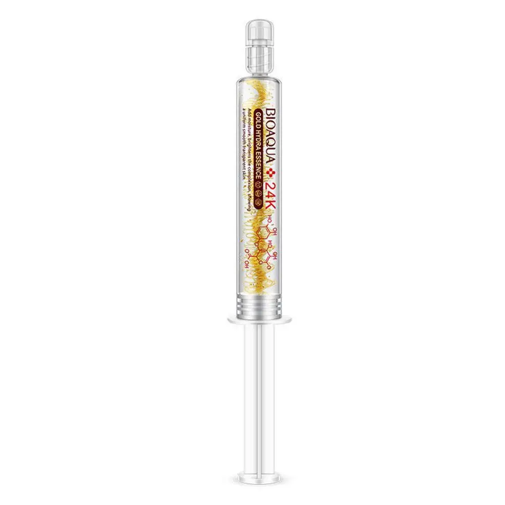 

24K Gold Foil Water Light Needle Essence Anti-Aging Moisturizing Whitening Essence Hyaluronic Acid Essence