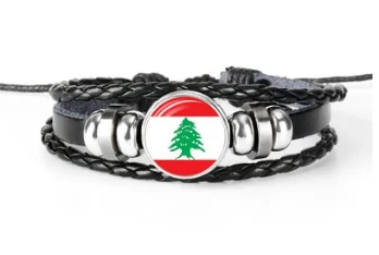 Браслет Infinity Love Ливан модные ливанские женские и мужские кожаные браслеты