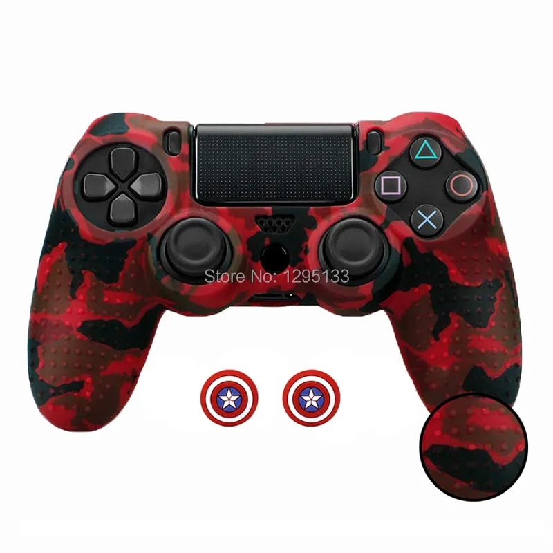 Аксессуары для PS4 Pro Playstation 4 Slim контроллер Dualshock чехол с шипами и силиконовыми