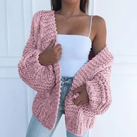 cardigan sweater women new bat sleeved plush loose and plus size 4xl womens sweater clothing dropshipping