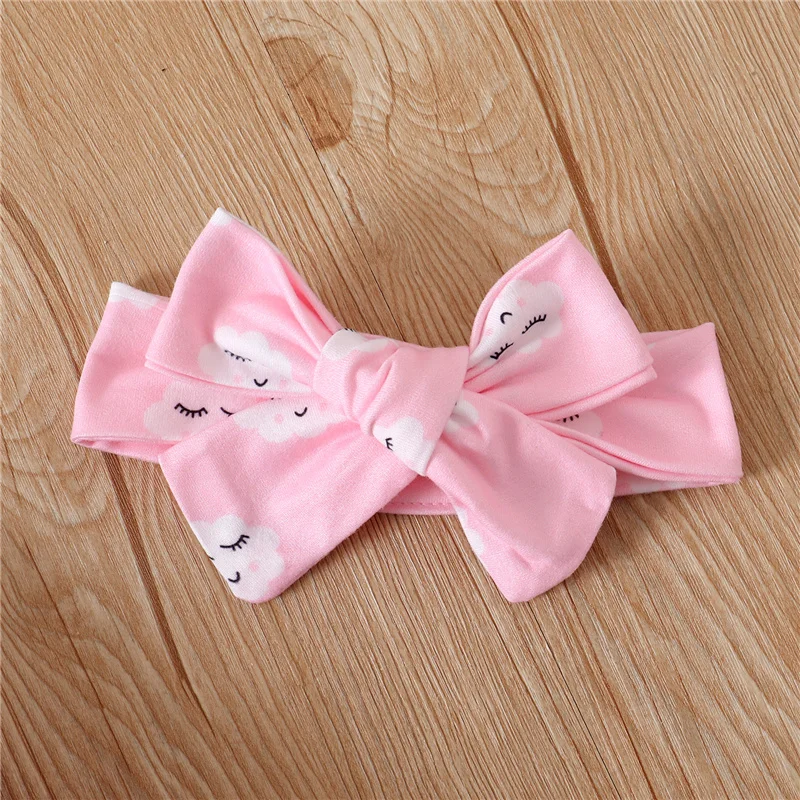 

Toddler Baby Girls Clothes Set,3Pcs Newborn Infant Girls Spring Autumn Cloud Printed Pattern O-Neck Pullover,Pants and Headdress