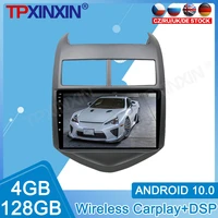 android 10 4g128gb for chevrolet aveo 2011 2012 2013 2014 2015 car dvd radio recorder multimedia player head unit gps navigatie