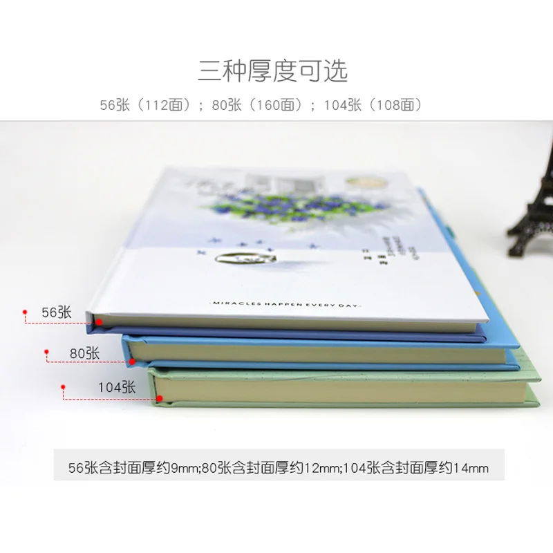 Утолщенный жесткий блокнот A5 для копирования оптовая продажа креативпосылка
