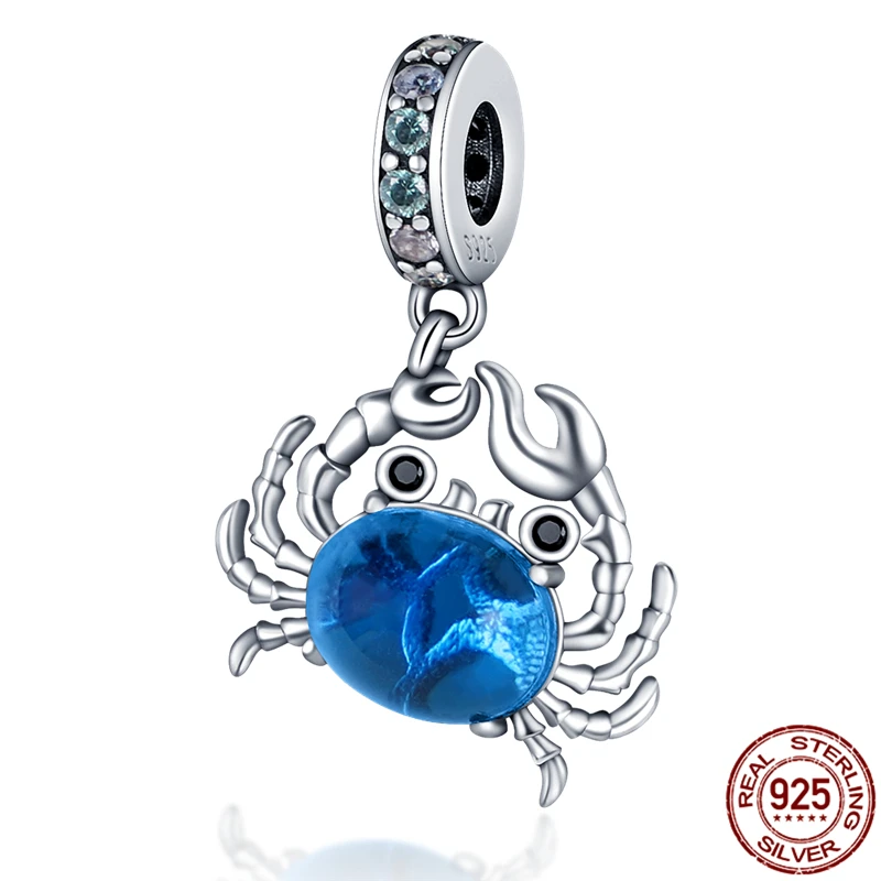 

Браслет Pandora женский из серебра 925 пробы с голубым Цирконом