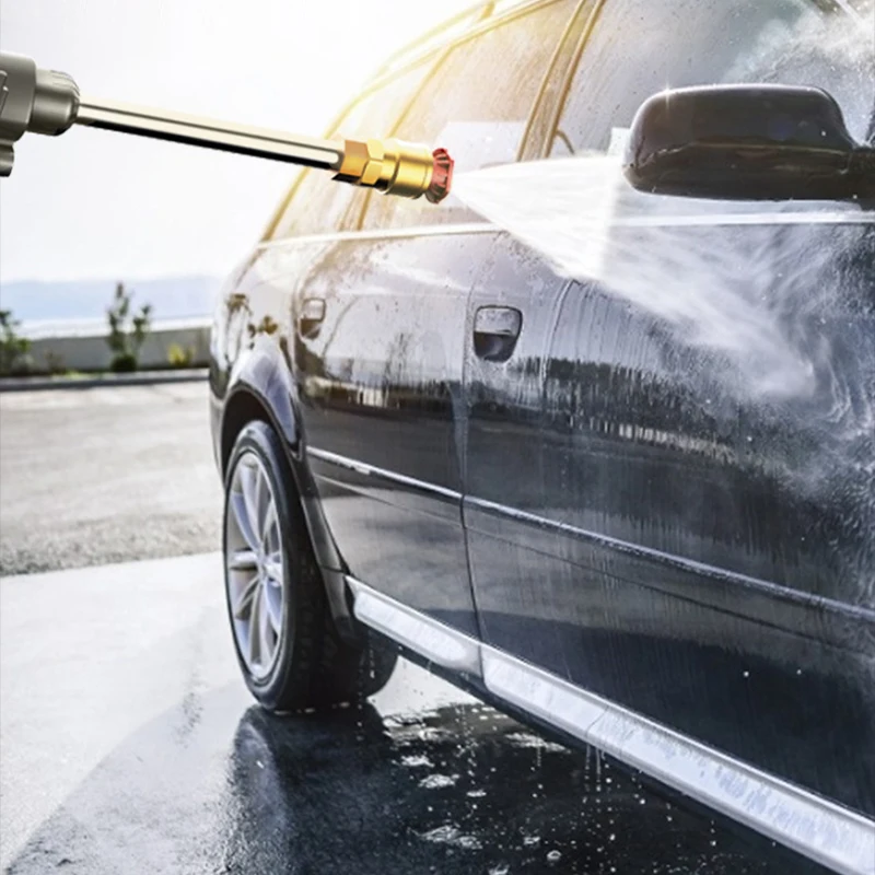 

12V 120W 30BAR Car Wired High Pressure Car Washer Gun Handheld Auto Spray Powerful Car Washer Wash Machine Garden Water Jet