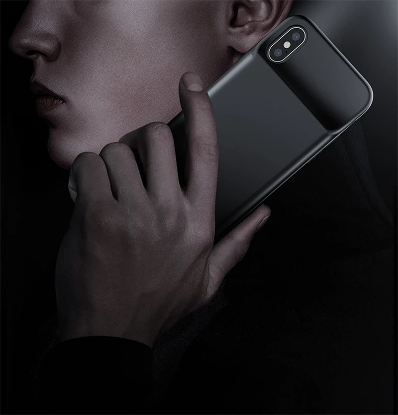Ext power 5000 мАч тонкий противоударный чехол для зарядного устройства для iPhone XR XsMax перезаряжаемый внешний аккумулятор для iPhone X XS чехол