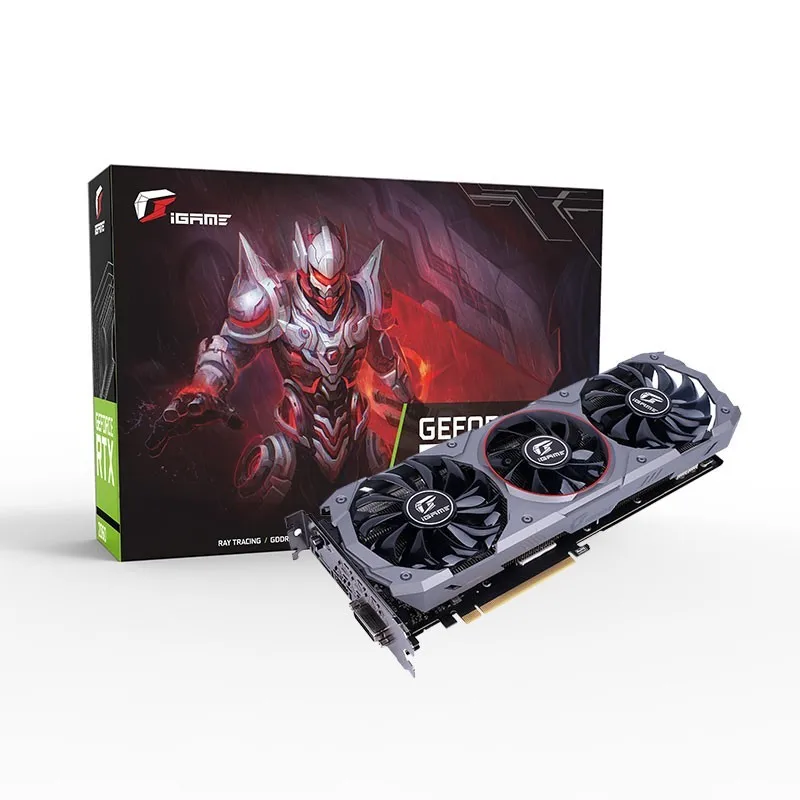 Видеокарта Colorful iGame GeForce GTX 1660 Super Advanced OC 6G видеокарта Nvidia GPU 1785 МГц 192 бит HDMI DVI для