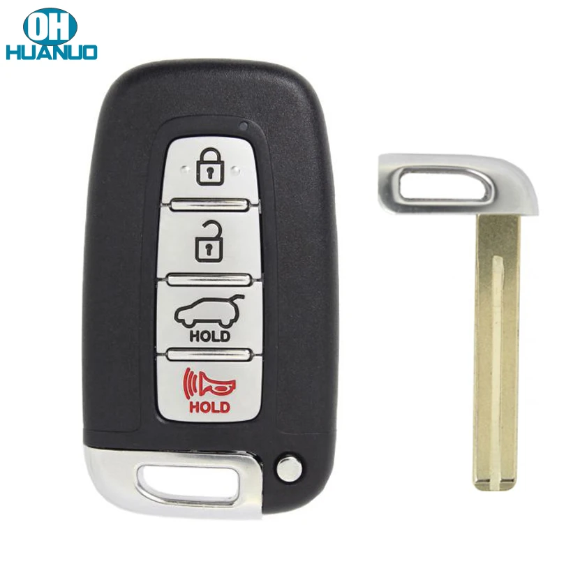 Корпус для пульта дистанционного управления с 4 кнопками Hyundai Tucson Elantra Genesis Equus KIA