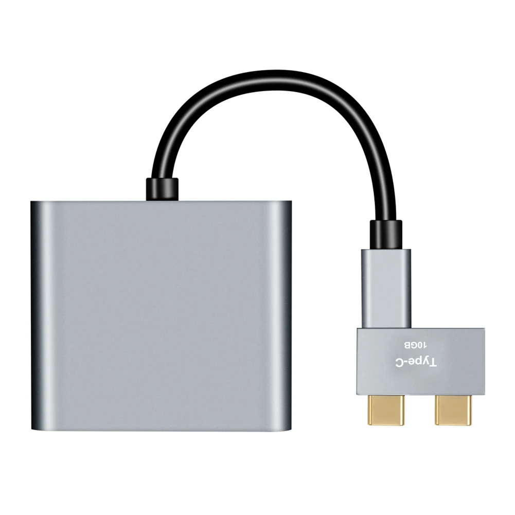 Адаптер USB-преобразователь док-станция Type-C в HDMI-совместимый USB 3 0 100 Вт PD адаптер