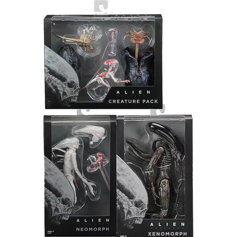 

7-Inch NECA Alien Covenant Xenomorph Neomorph Creature Pack PVC Action Figure Collectible Model Toy Gifts for Children Adults