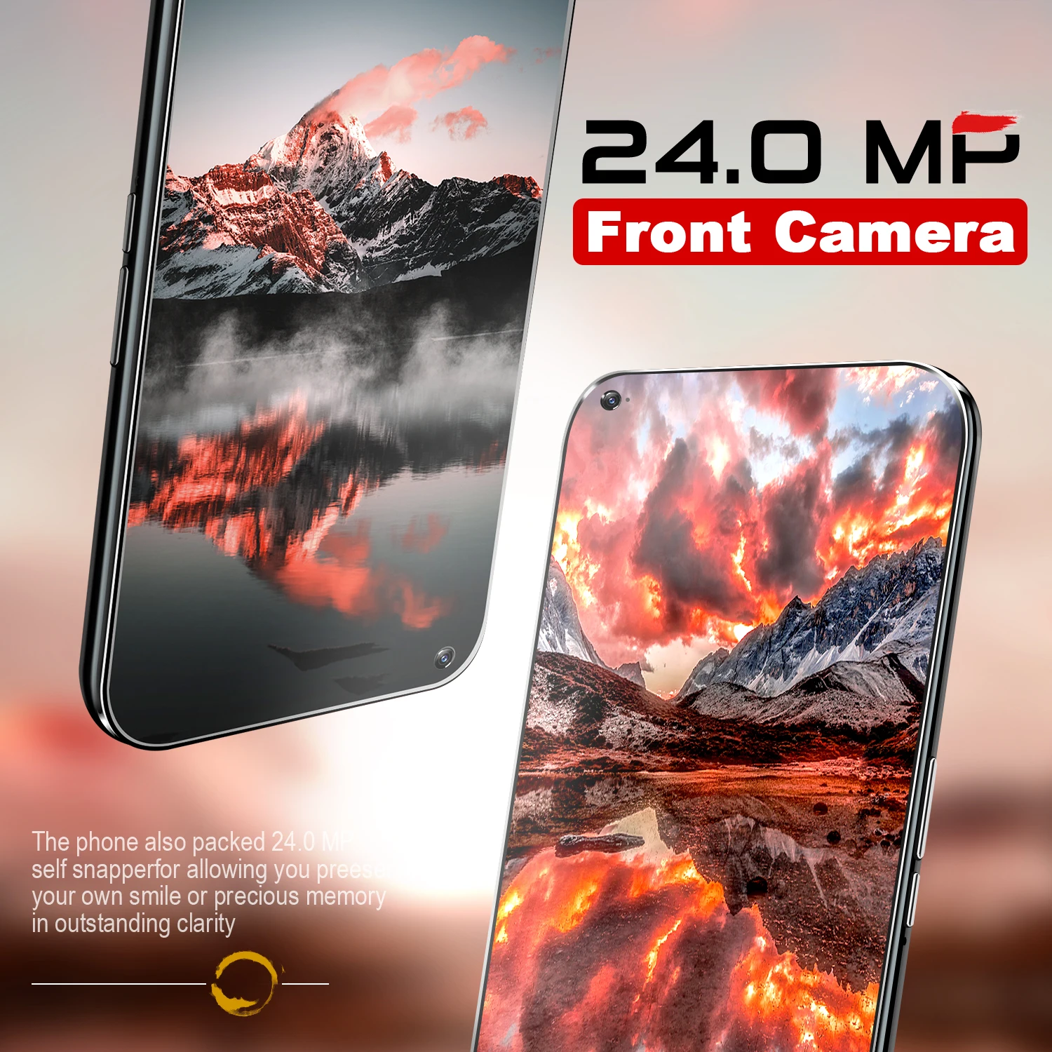 S21 Ultra-Tel&eacute;fono M&oacute;vil Inteligente, smartphone con pantalla de 7,3 pulgadas, 24 + 48MP, Android 10 Core, MTK6889, SIM Dual, 4G, LTE, 5G, 6800mAh-4