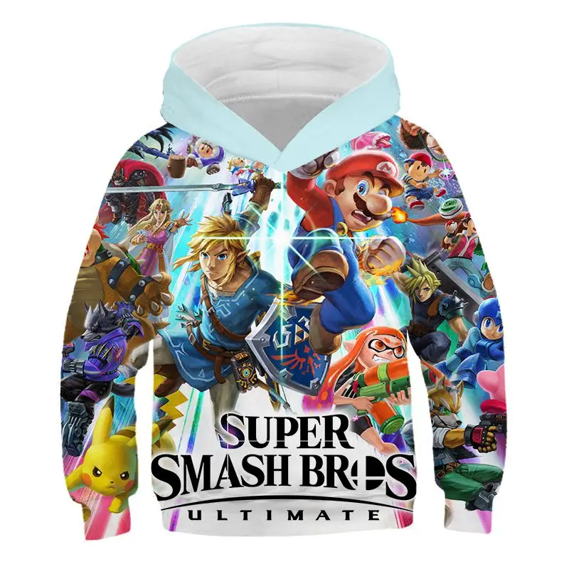 Марио сумасшедшие Приключения 3D с принтом для мальчиков и девочек детский костюм