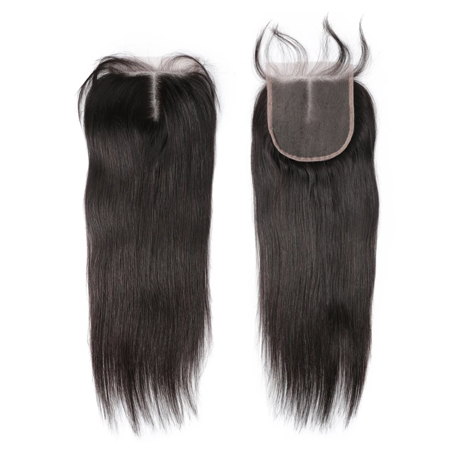 Rosabeauty 8-28 30 32 дюймов бразильские человеческие волосы плетение Remy Натуральные Прямые 3 4 пряди с 5x5 закрытие шнурка и 13x4 фронтальная