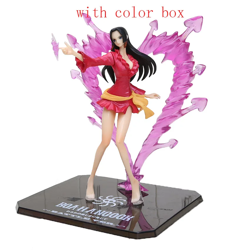 Одна деталь рисунок Boa Хэнкок Нико Rejiu Калифа фигурка Nami PVC Моделя с хорошим спросом игрушки Одна деталь плюшевая кукла аниме подарки - Цвет: 6934 15cm box