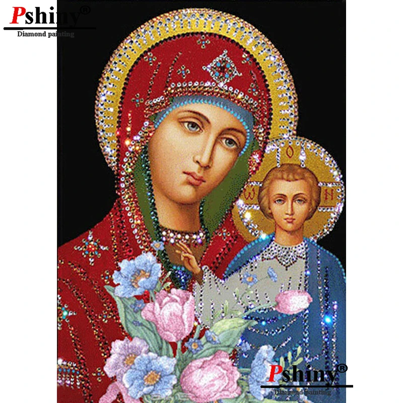 Алмазная 5d вышивка сделай сам мозаика ручная работа религия православная