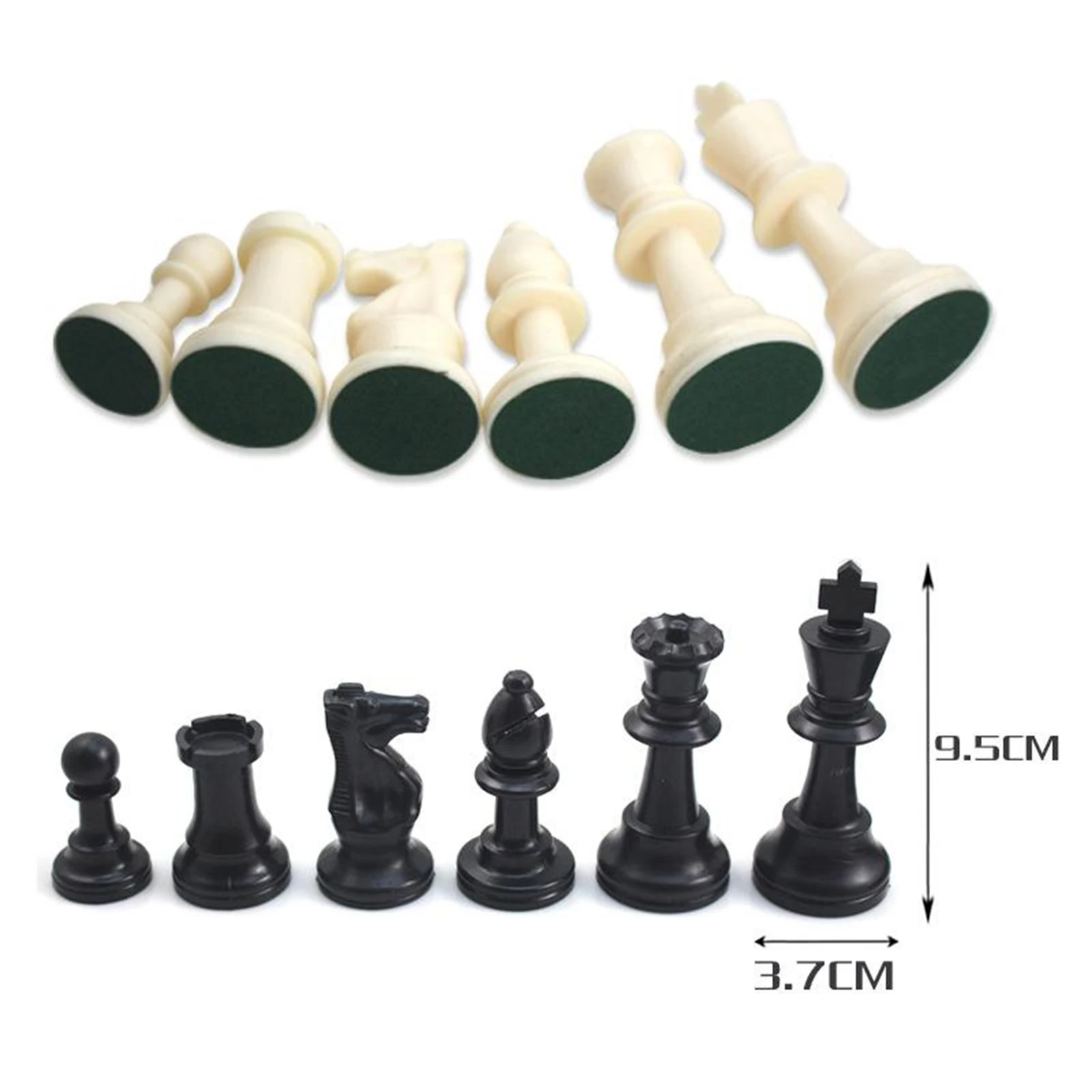 

Portable Chess Set Chessmen Chess Game 2 Players Family Board Game