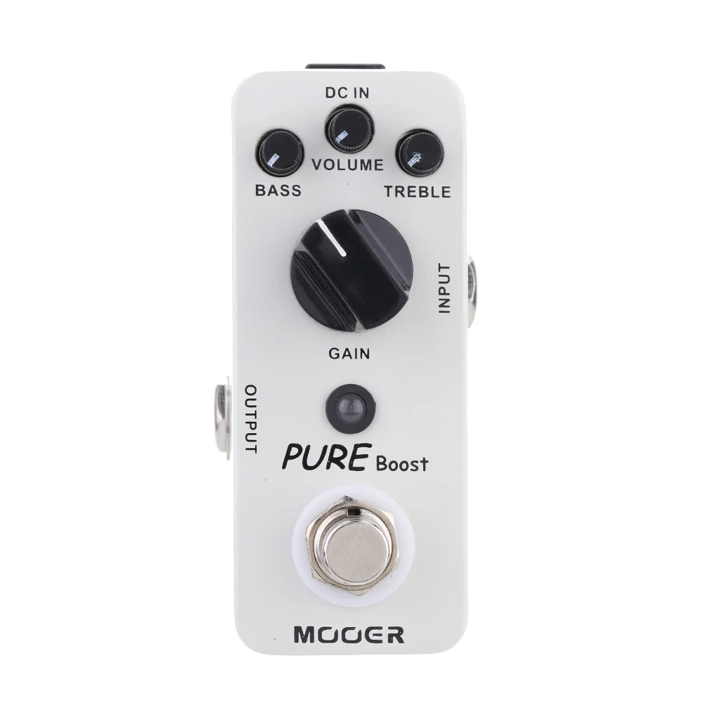 

Mooer Mbt2 Pure Boost Effect Electric Guitar Processor for Acoustic Guitar Parts Pedal Effect Bass Treble Gain Boost Effector