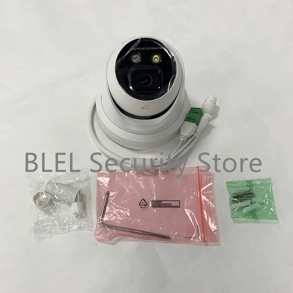 Оригинальный Hikvision 8 Мп DS-2CD2386G2-IU POE IR встроенный микрофон AcuSense IPC фиксированная
