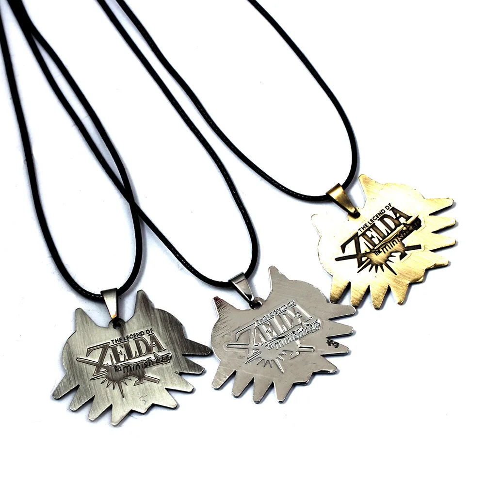 Новая легенда о Зельде ожерелье кулон для мужчин женщин Рок Панк игра маски