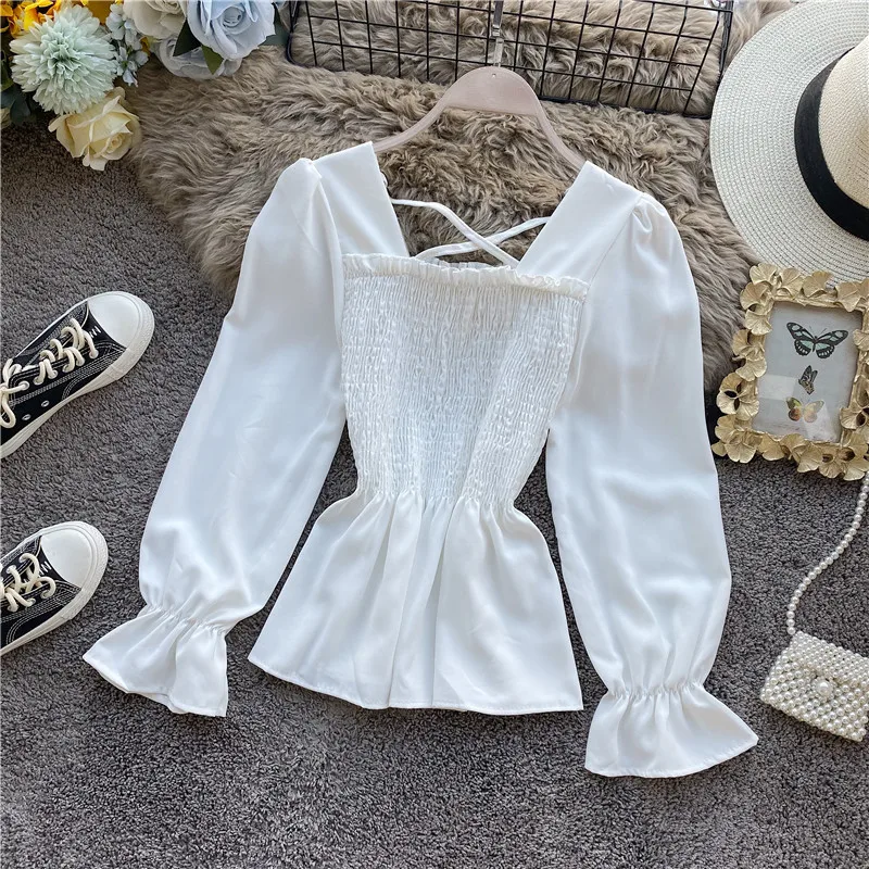 Женская рубашка поло с длинным рукавом новинка 2020 весна осень длинный рукав