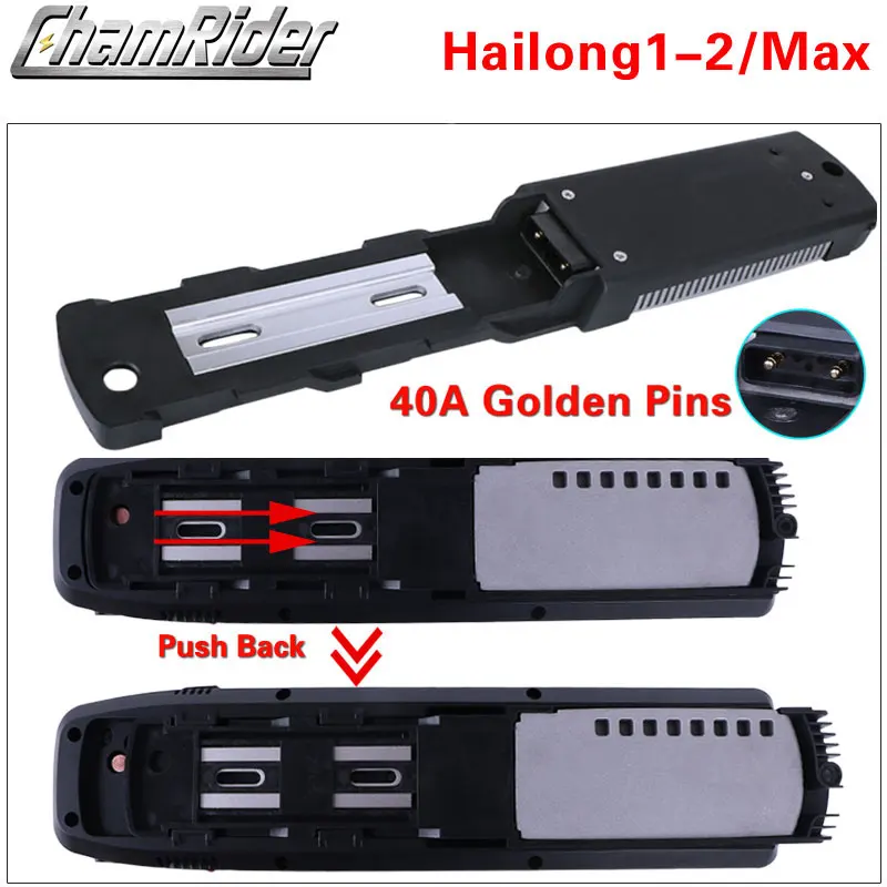 Аккумулятор для электровелосипеда Hailong Max 48 В 20 А/ч 52 в 36 40 А BMS 350 Вт 500 750 1000 1500 21700 BBS02
