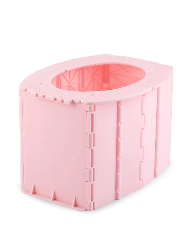 

Outdoor Camping Toilet Children's Portable Folding Toile Commode Urine Bag Self-driving Hiking Tripstravel Toilet Appropriate