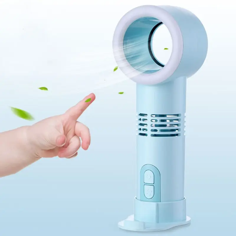 2020 Новый мини портативный вентилятор без пузырьков USB зарядка ручной охлаждения