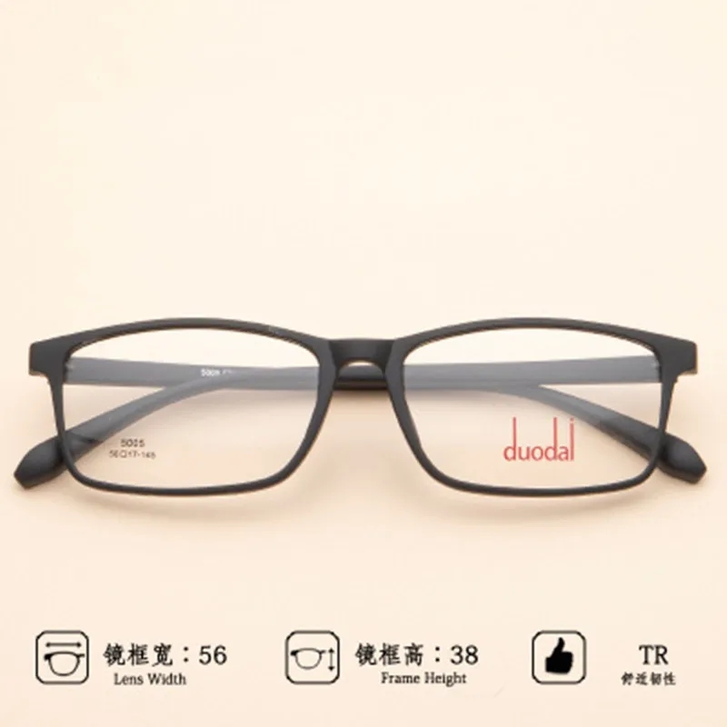 

Новый спортивный Универсальный светильник XH5505 TR90, соблазнительная жесткая оправа для очков, прозрачная квадратная оправа, очки для близору...