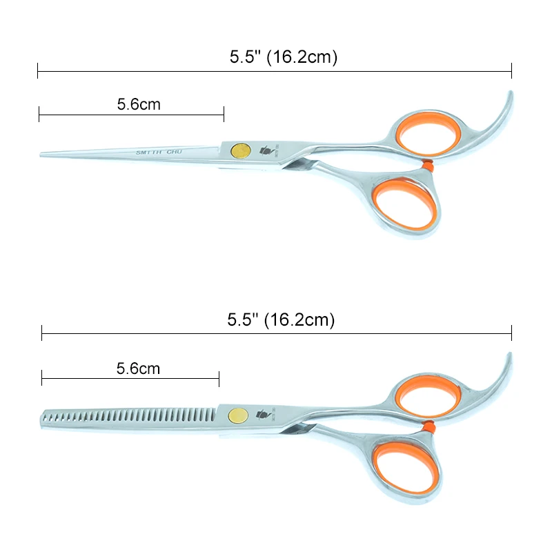 Smith Chu 6 0 &quot5 5" Профессиональные Парикмахерские ножницы Япония 440c для стрижки