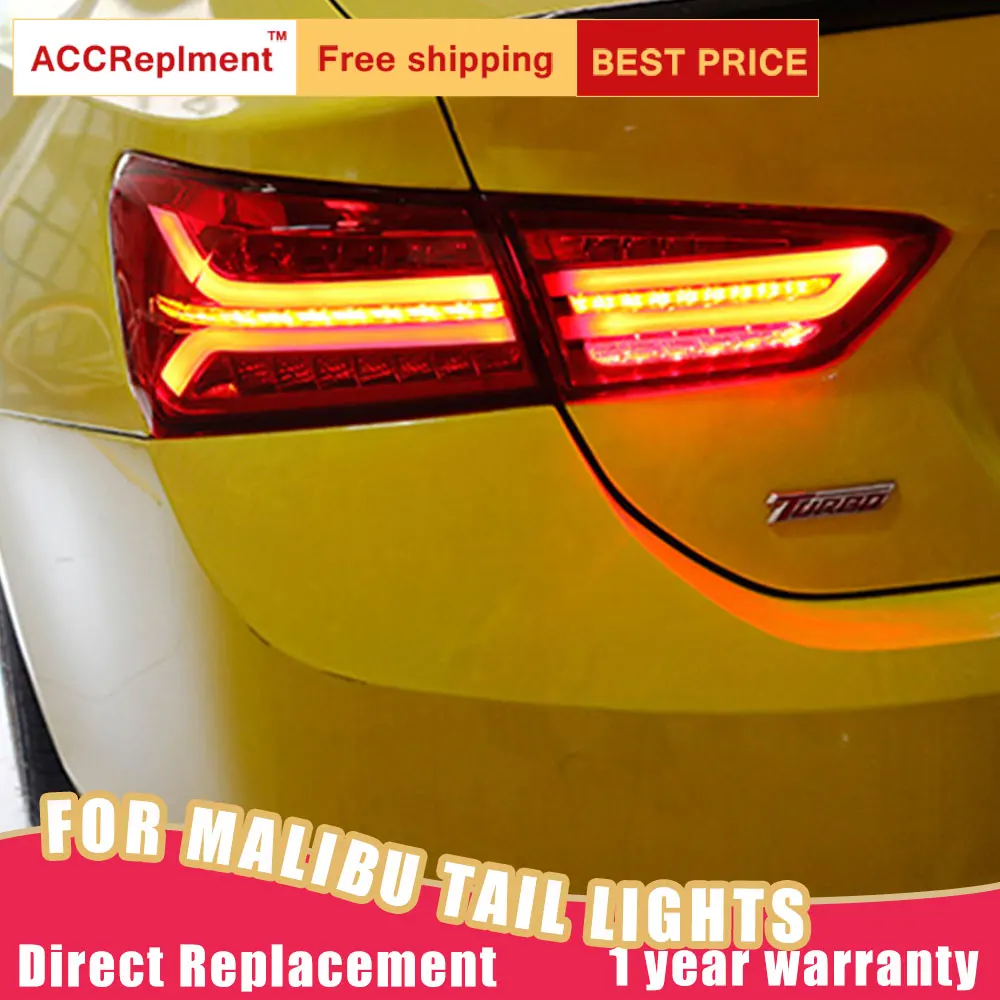 Новый светодиодный фонарь светильник s в сборе для Chevrolet Malibu 16-18 задний