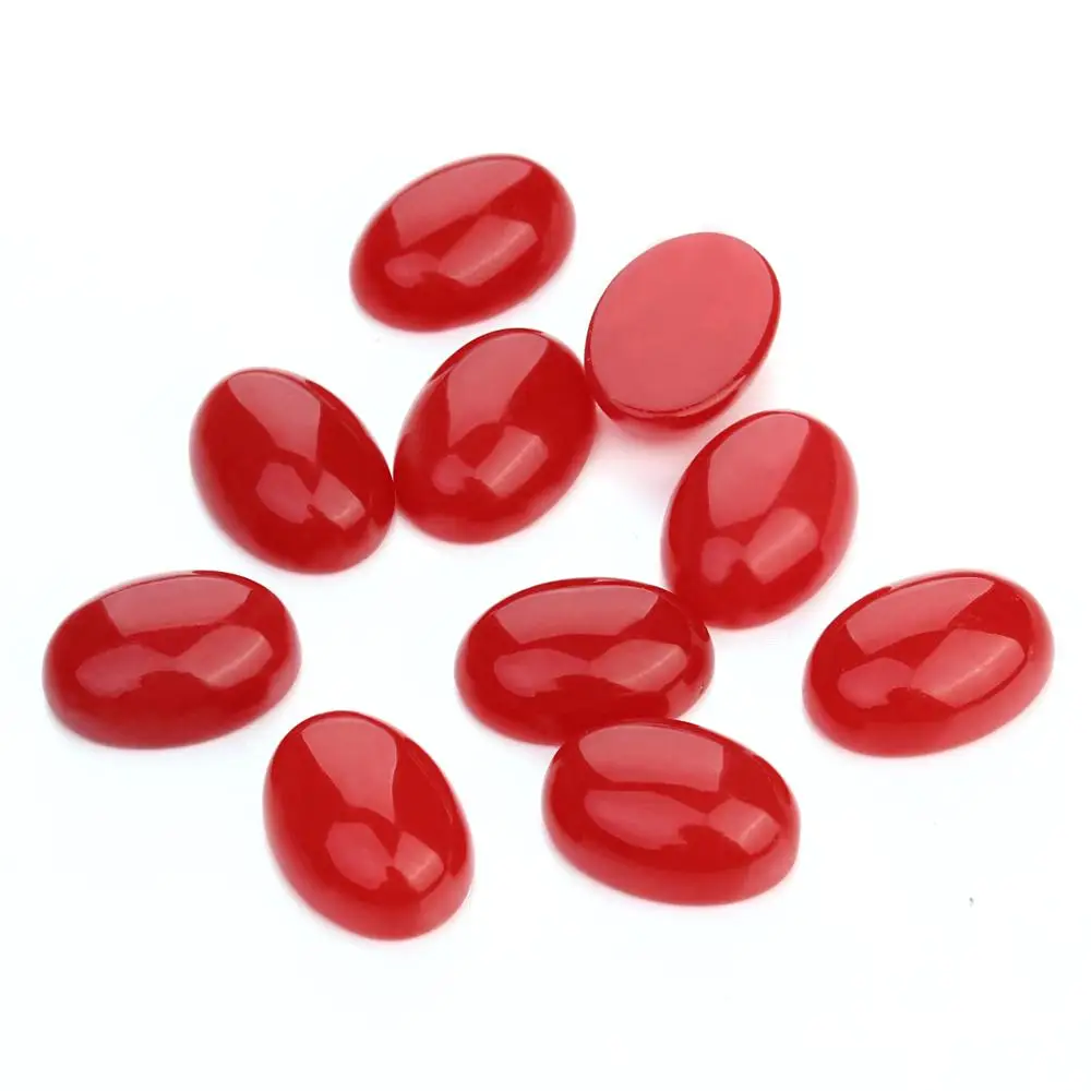 

10pcs/lot Natural Bulk Stone Beads 10x14 13x18 18x25mm Flat Back Oval Onyx Cabochons Stone Bead for DIY Jewelry Making Wholesale