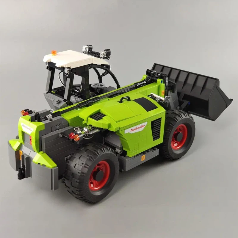 Многофункциональный Погрузчик MOC 35607 высокотехнологичный полнофункциональный