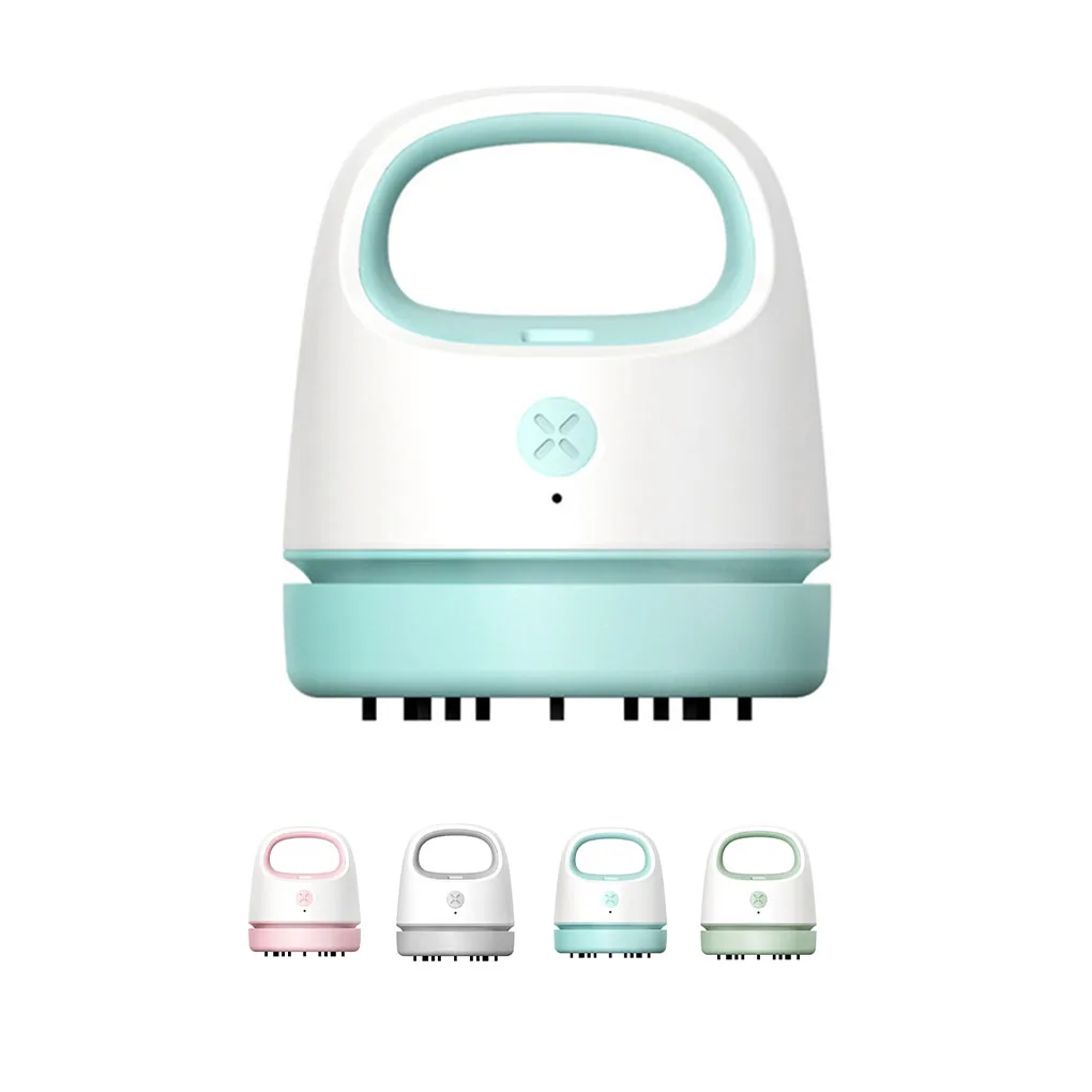 

Handheld Mini Vacuum Dust Catcher Car Home USB Mini Hair Removal Collector Portable Dust Collector Keyboard Cleaning Brush