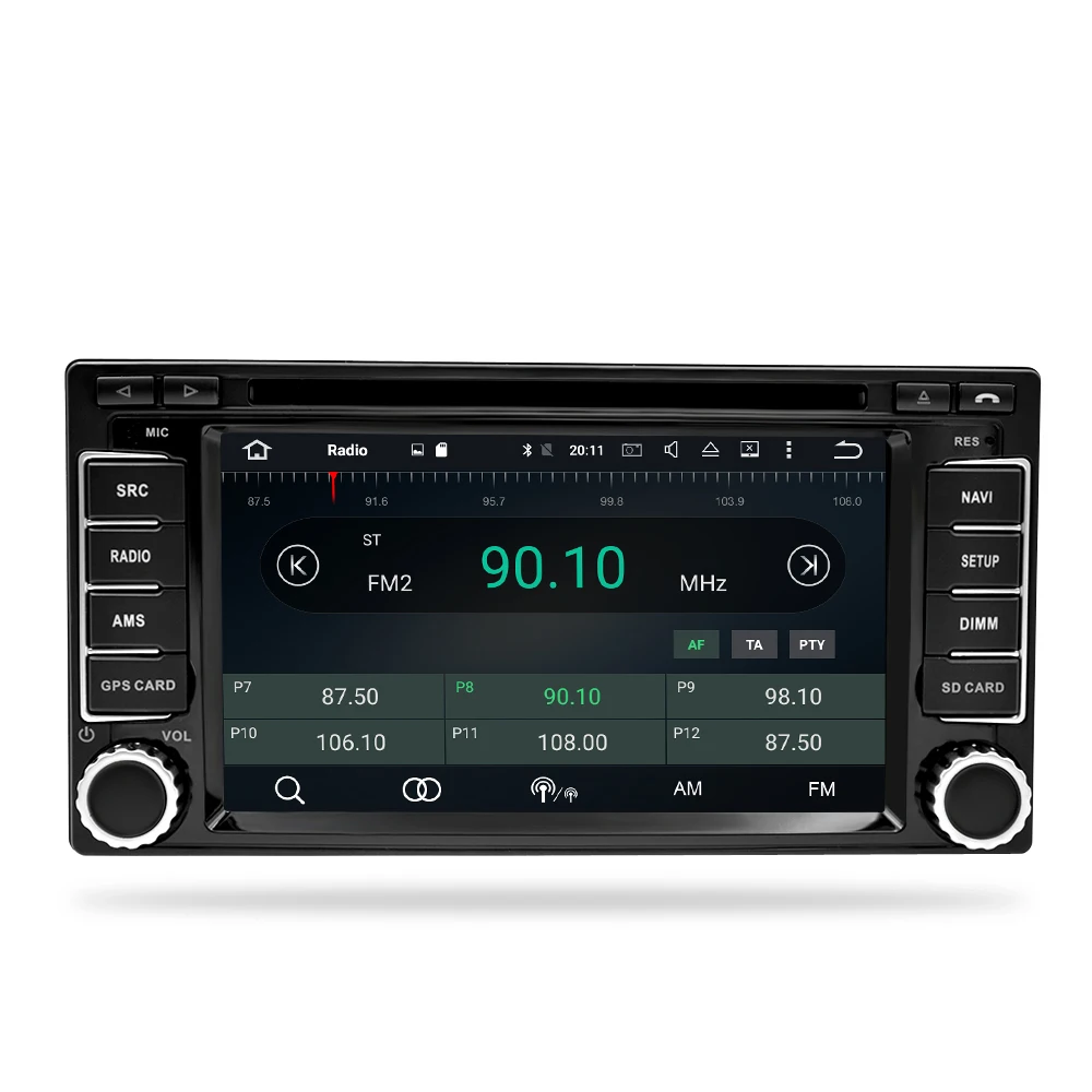 Автомагнитола на Android 9 0 dvd плеер GPS навигация мультимедиа для Subaru Forester 2008 2009 2010 2011