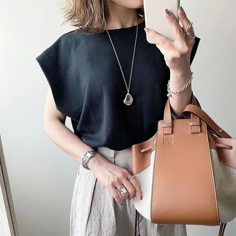 

Women T-Shirt 2021 New Style Short Sleeve O Neck Summer Short Suit Simple Suit Lovely Women Tops