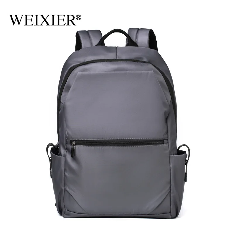 

Рюкзак повседневный водонепроницаемый однотонный вместительный модный рюкзак для путешествий Студенческая сумка нейлоновый рюкзак