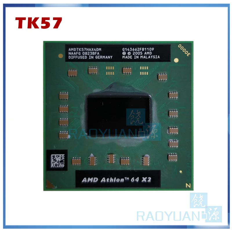 AMD Athlon 64 X2 TK-57 - AMDTK57HAX4DM TK57 TK 57 ноутбук процессор Процессор гнездо S1 | Компьютеры и