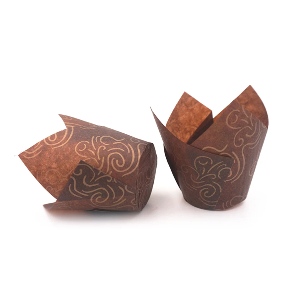 Новостные бумажные подкладки для кексов 50 шт. чашка выпечки свадебной вечеринки