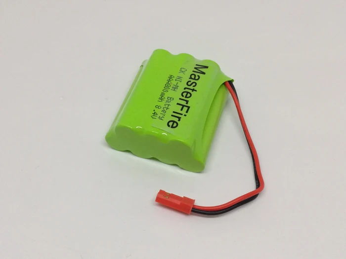Аккумуляторная батарея MasterFire 8 4 В AAA 800 мАч Ni MH с красной вилкой|battery pack|battery