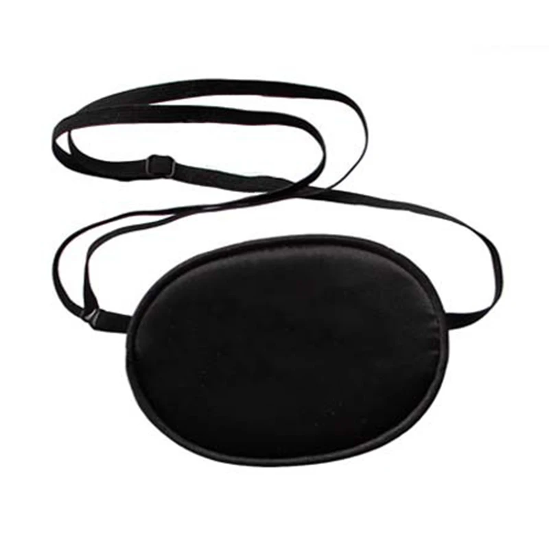 Высококачественная Шелковая Маска для взрослых и детей монокулярная маска глаз