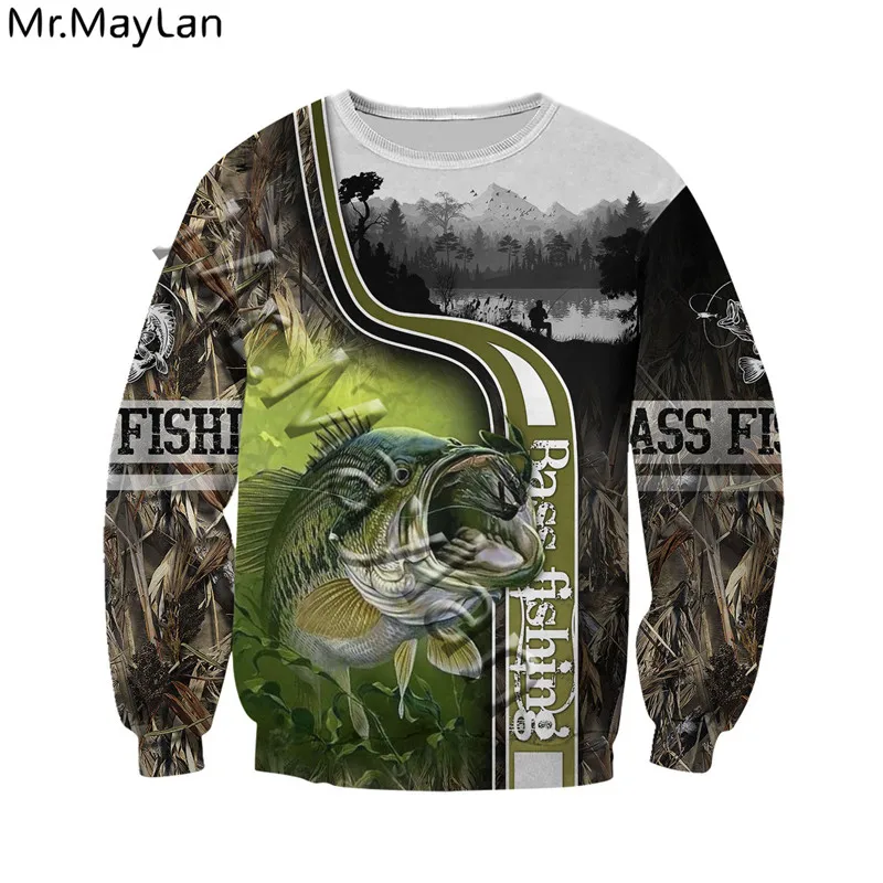 

2020 New Bass Fishing 3D Print Jacket Men/women Harajuku Hoodie Unisex Casual Streetwear Sweatshirt Pullover sudadera hombre B16
