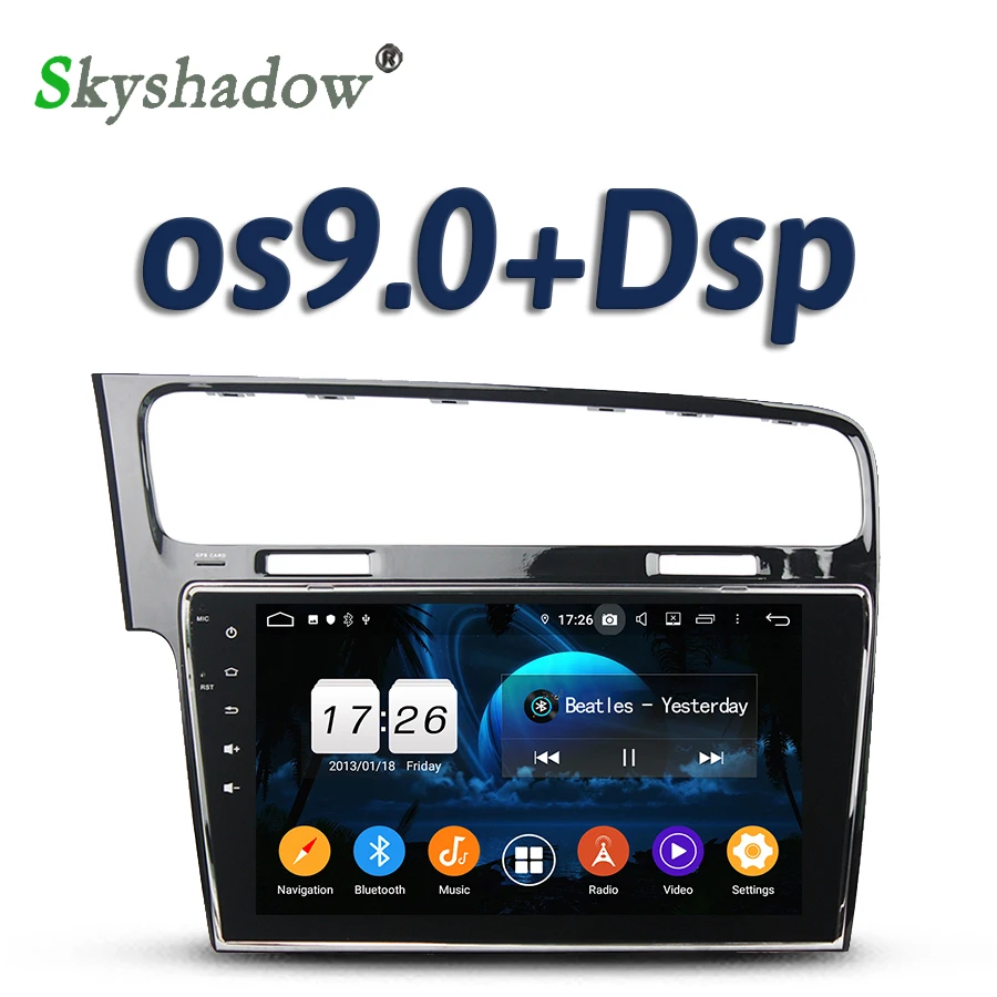 DSP 10 1 "IPS Android 2 ГБ + 16 Гб 4-ядерный автомобильный DVD-плеер GPS карта RDS радио wifi 4G Bluetooth