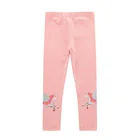 Леггинсы для девочек от 2 до 7 лет, из 100% хлопка, с единорогом