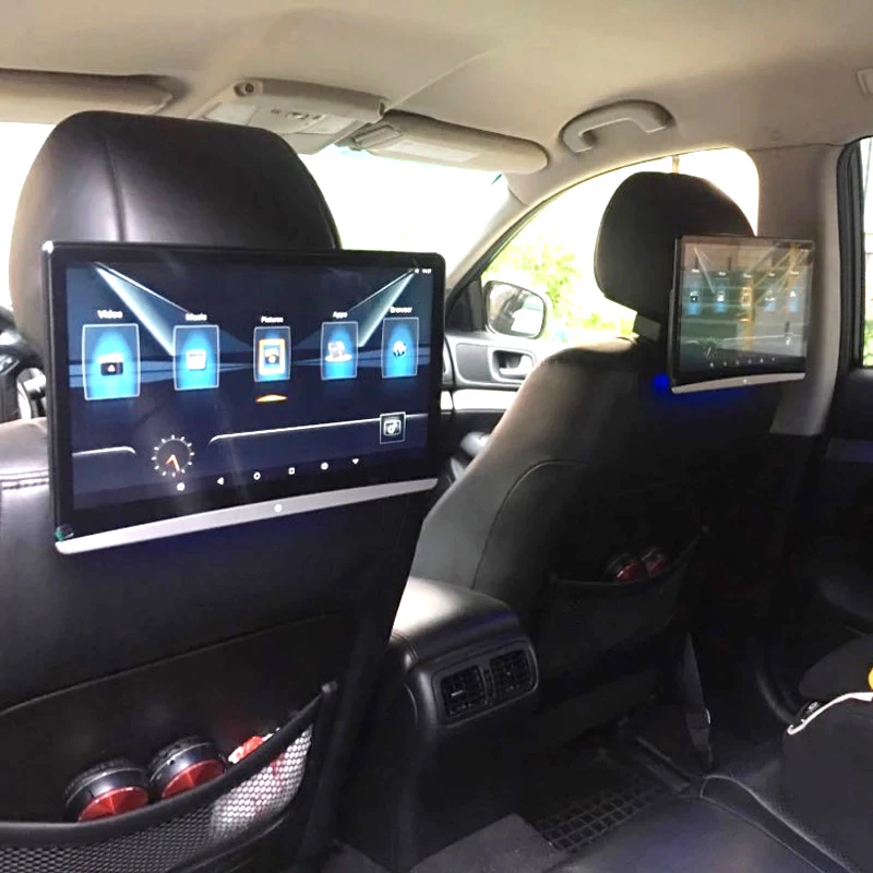 Монитор на подголовник автомобиля 12 5 дюйма Android 9 0 2 + 16 ГБ WIFI/HDMI/USB/TF/BT | Автомобили и