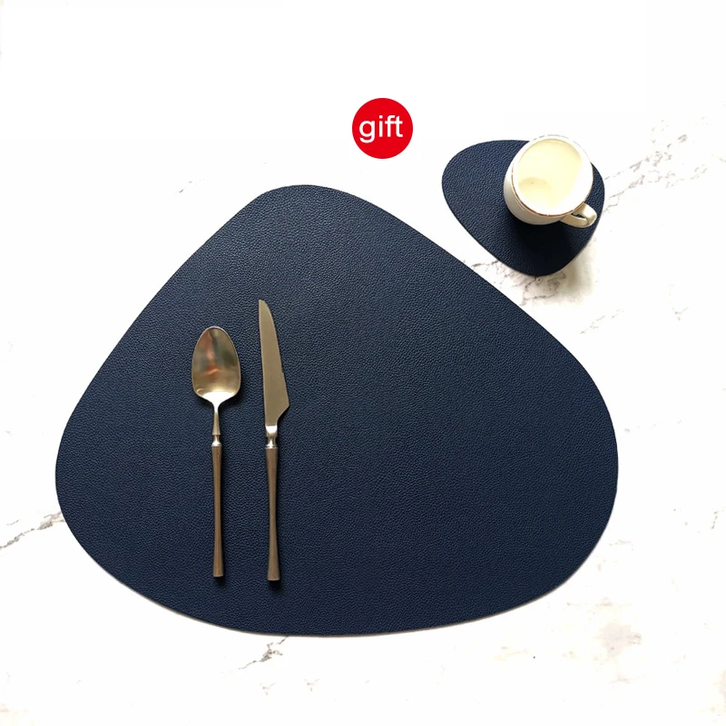 

2 Pieces/set Of Nordic Leather Ovenproof Coasters Pillow Kitchen Party Decor Party NapkinsParty Dekoration Kissen Kche