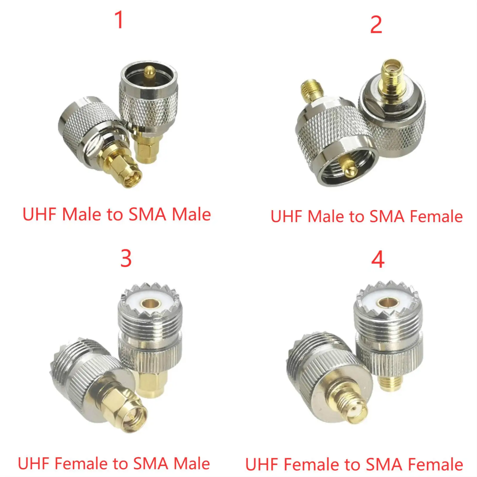 1pce UHF SO239 PL259 к SMA штекер и гнездо RF коаксиальный разъем адаптера | Обустройство