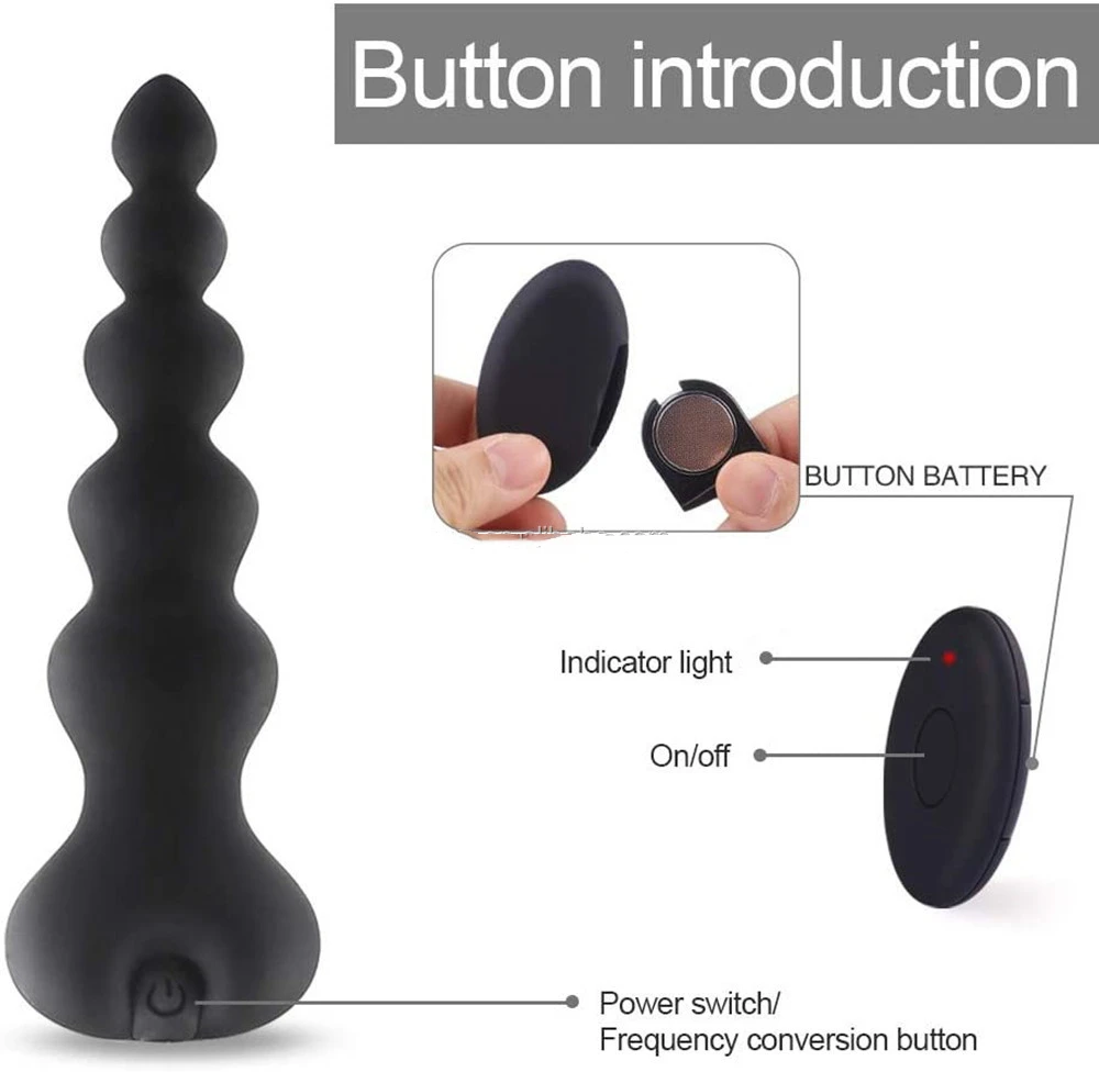 Мужской анальный массажер простаты силикагель Задержка эякуляции Беспроводные