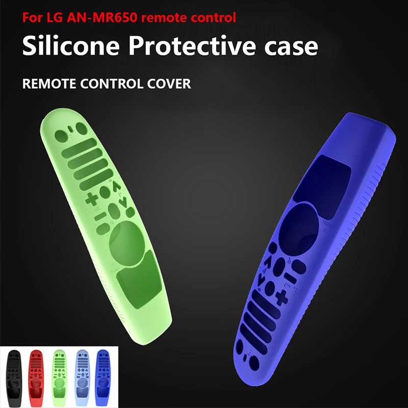 1Pcs Silicone Remote Control Protective Case Shockproof Case Remote Control Cover For Amazon LG AN-MR600 MR650 MR18BA MR19BA
