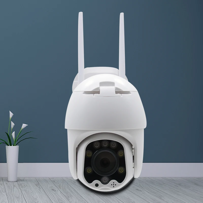 1080P Беспроводная Мини PTZ IP Wi Fi камера скоростная купольная 2 МП видеонаблюдения ONVIF